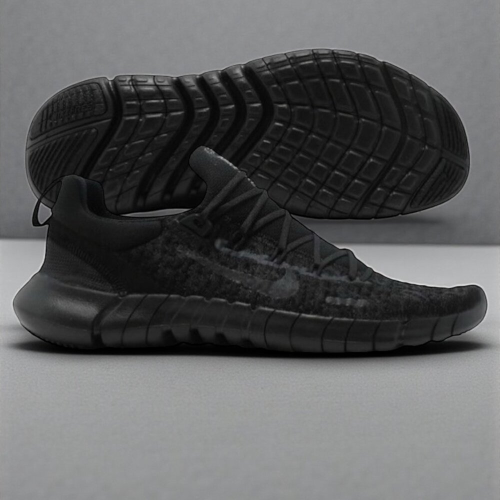 Nike Free Rn 5.0 Next Nature Black/Black Mens Running Shoes CZ1884 004 NEW